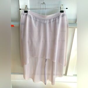 Barretto Dancewear hi-lo mesh ballet skirt